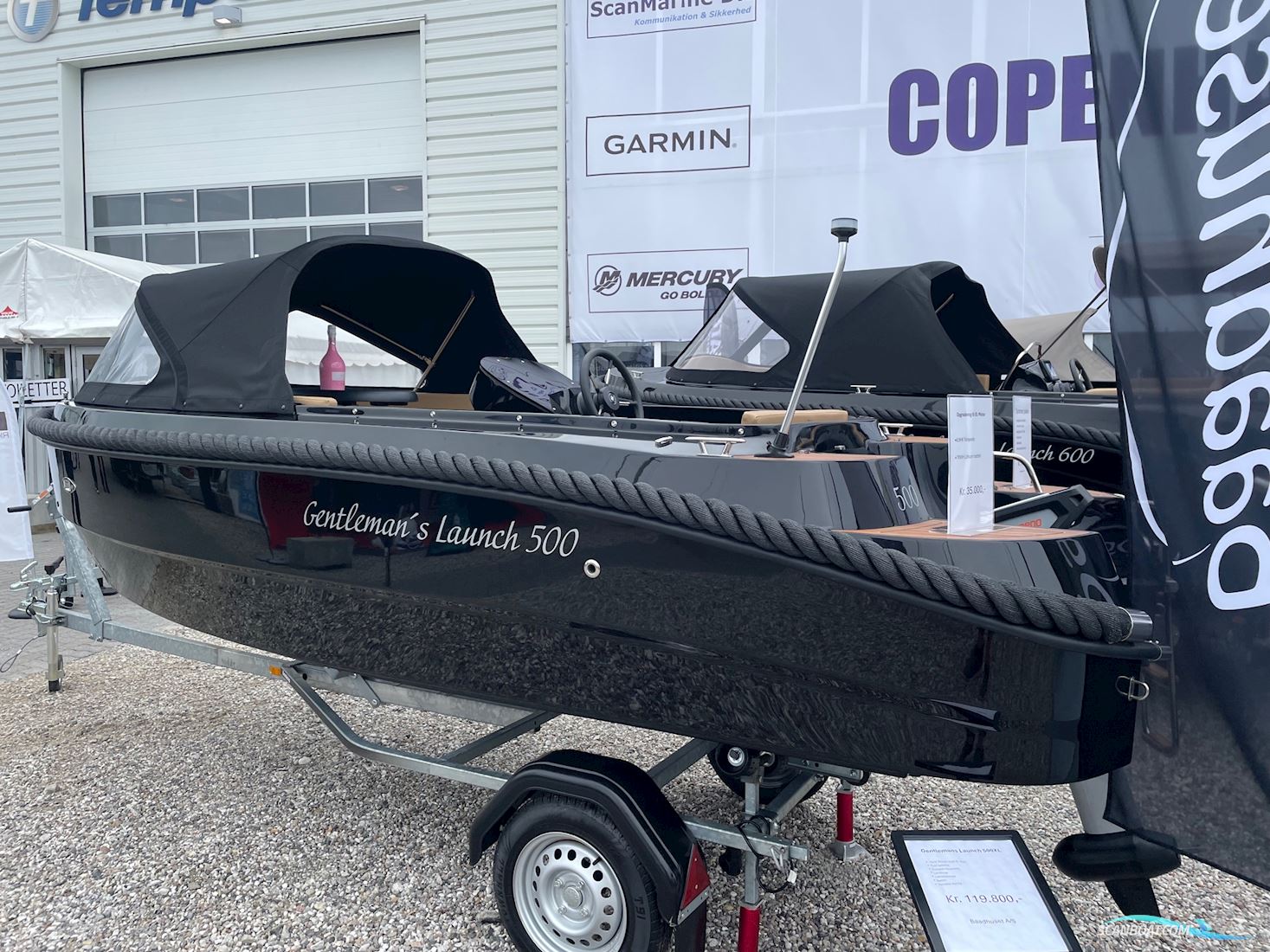Tender Gentleman´s Launch 500XL Motorboat 2024, with Suzuki engine, Denmark