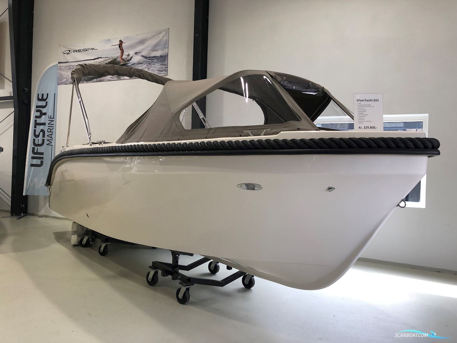 Tender Silveryacht 655 Nedsat