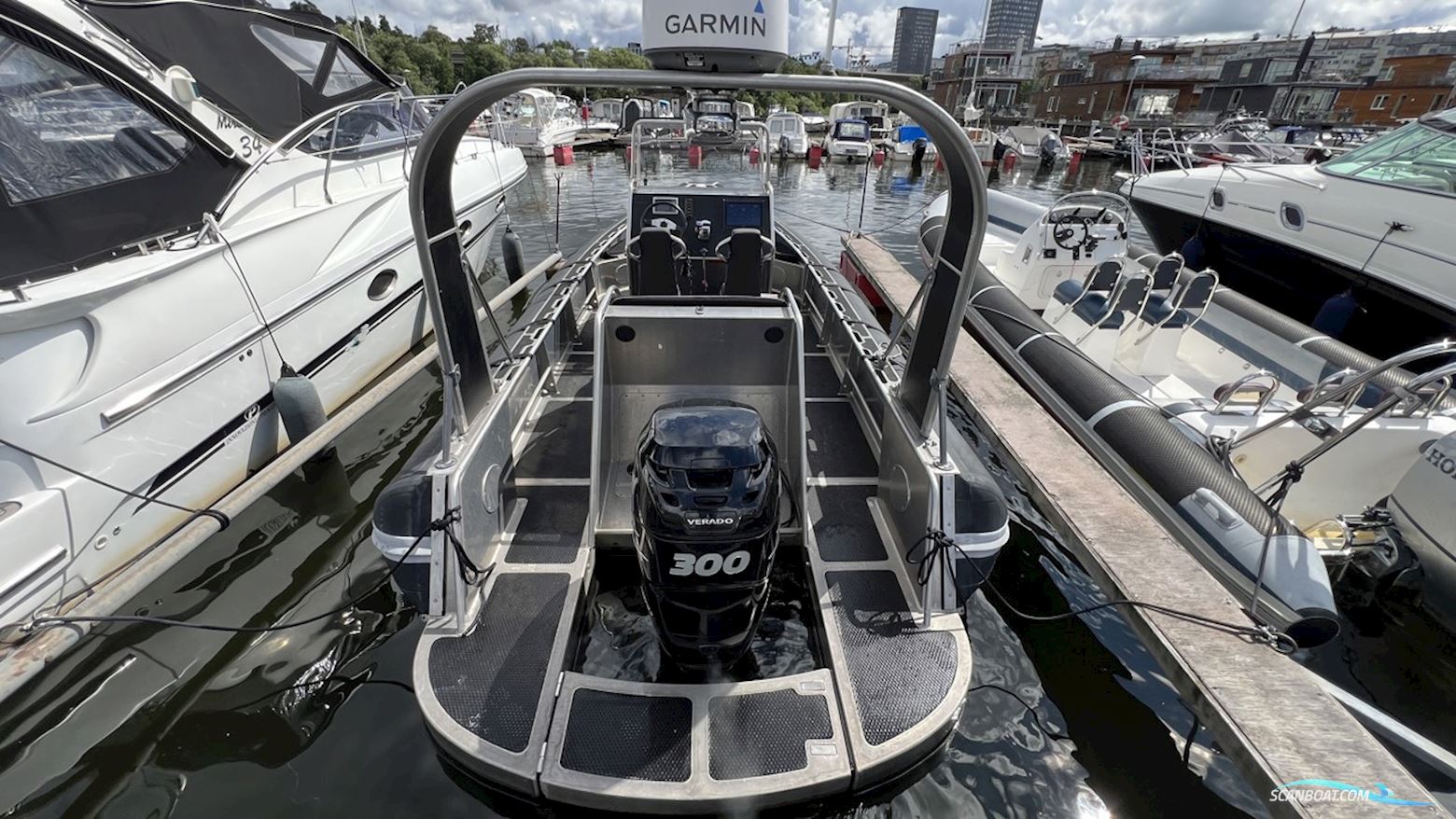 Tenderline ALU RIB 8,0 F Motorboat 2011, with Mercury engine, Sweden