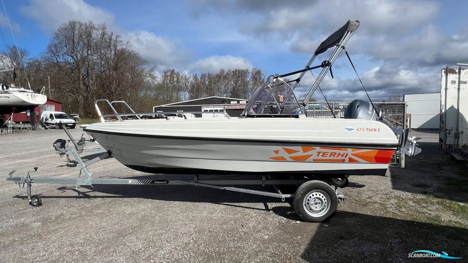 Terhi 475 Twin C Motorboat 2017, with Yamaha engine, Sweden