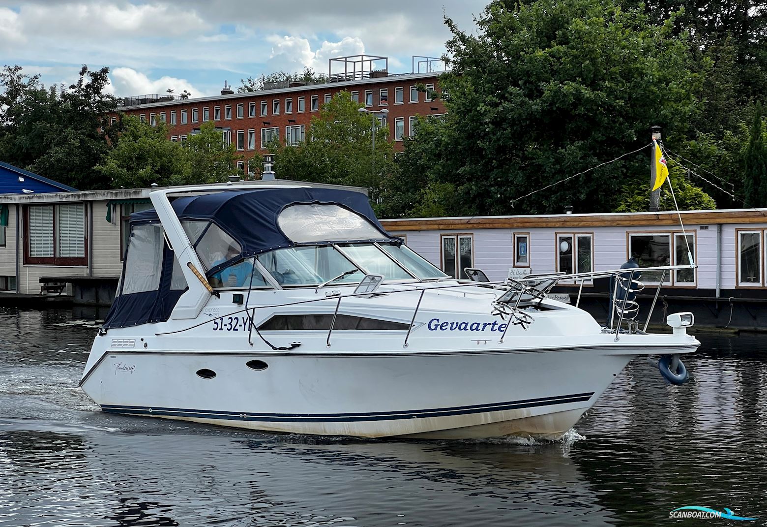 Thundercraft 260 Express Motorboat 1991, with Mercruiser engine, The Netherlands