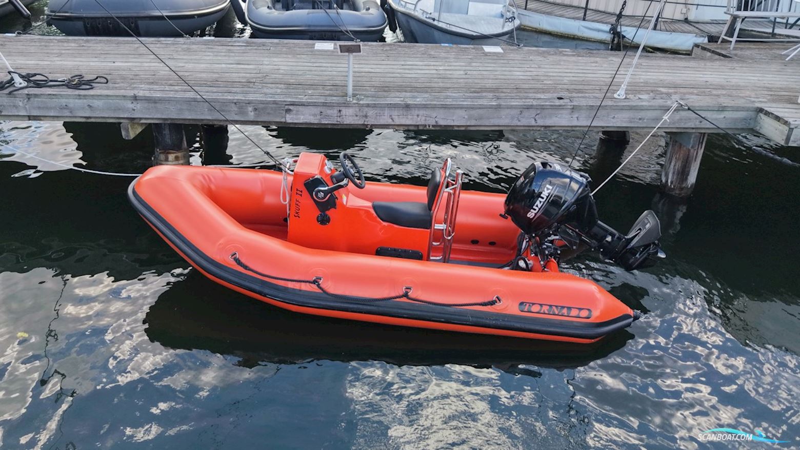 TORNADO 3.9 Multi purpose RIB Motorboat 2022, with Suzuki engine, Sweden