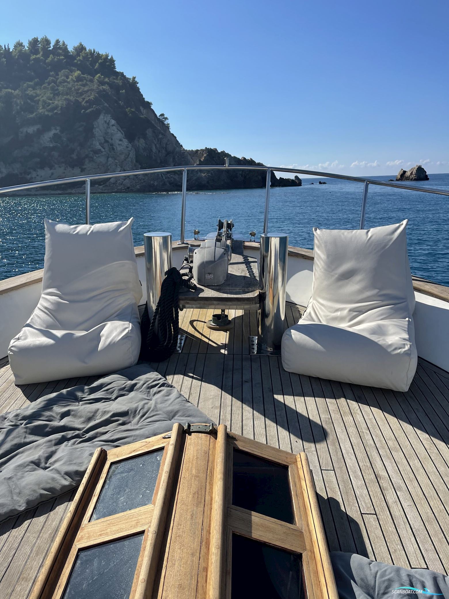 Trawler Blue Ocean 50 med bådplads i Gilleleje.