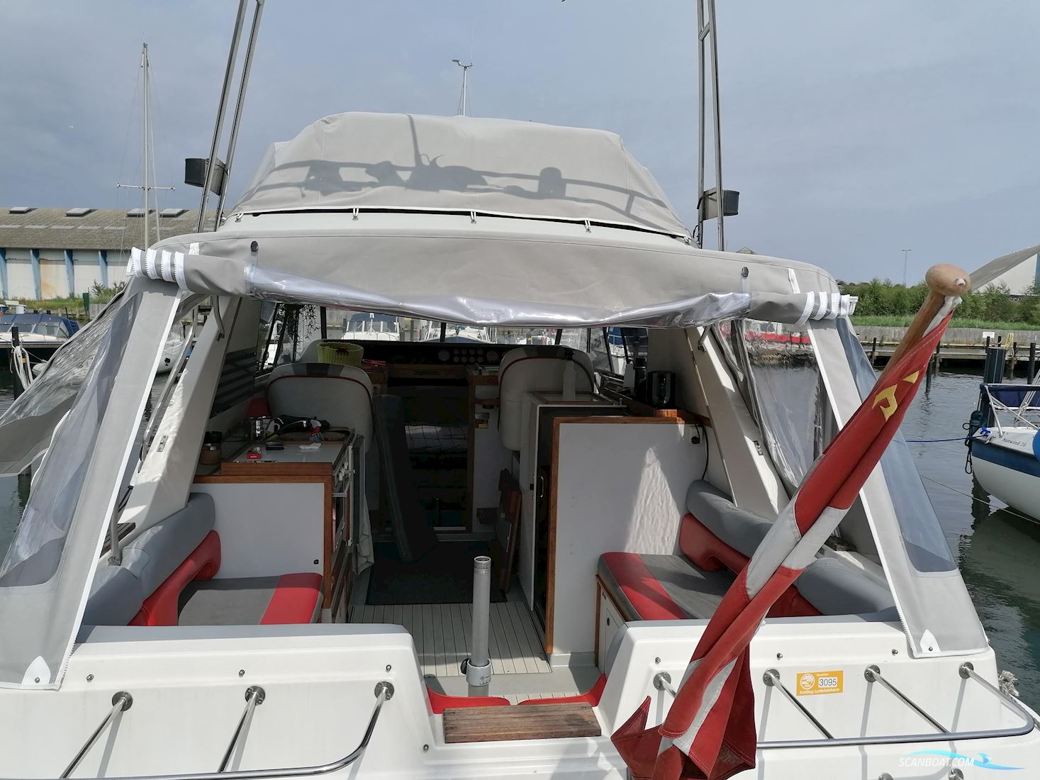 Tresfjord Ultra Motorboat 1988, with Volvo Penta Aqad 41 engine, Denmark