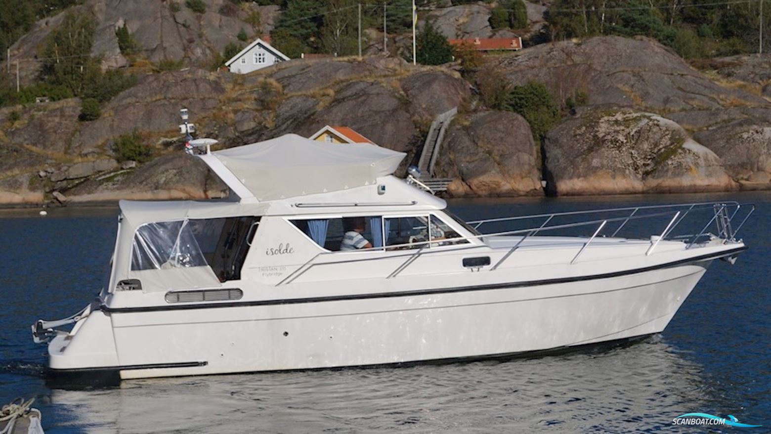Tristan 315 Flybridge Motorboat 1999, with Hyundai  Seashell engine, Sweden