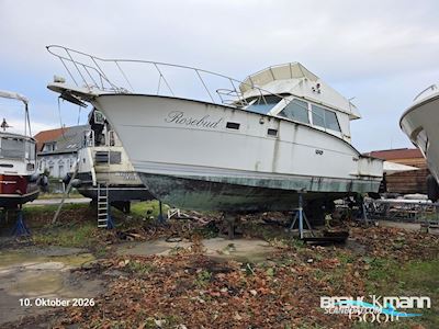 Trojan 44 Motorboat 1981, with MAN Diesel engine, Germany