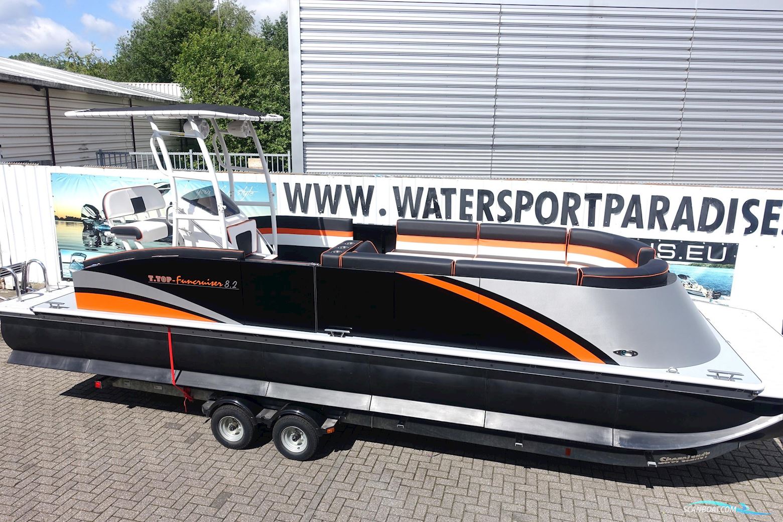 T.Top Funcruiser 8.2 Verado 300 Pontoonboot