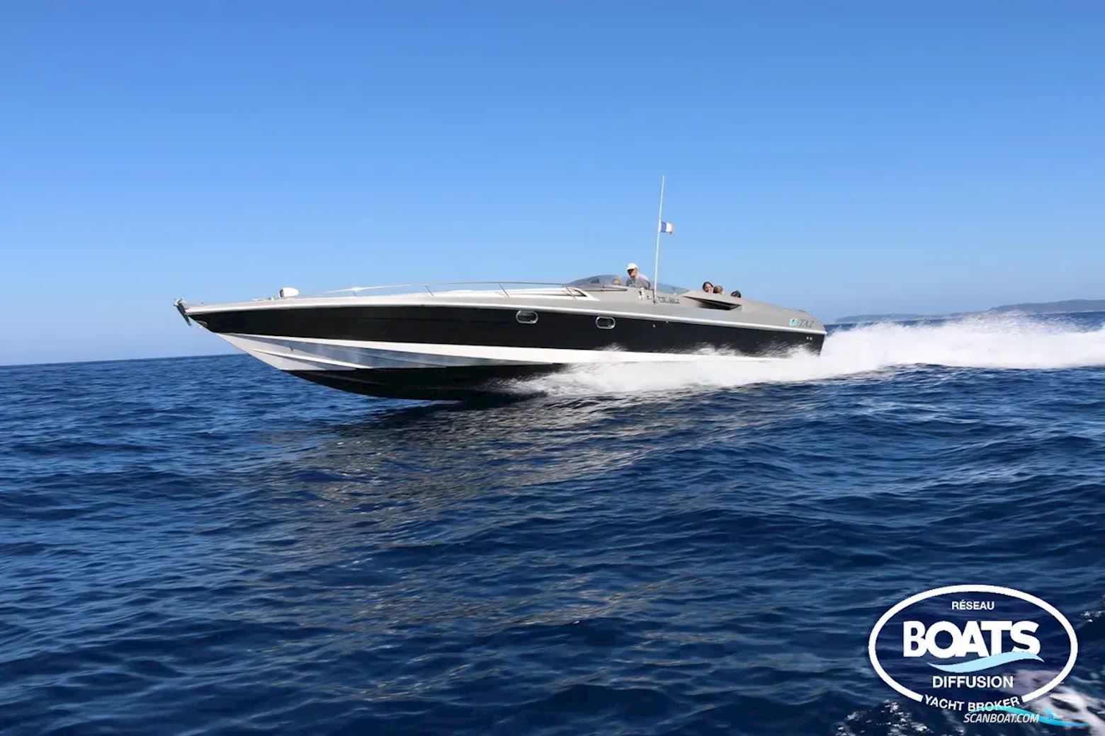 Tullio Abbate Elite 41 Motorboat 1989, with Mercruiser  engine, France