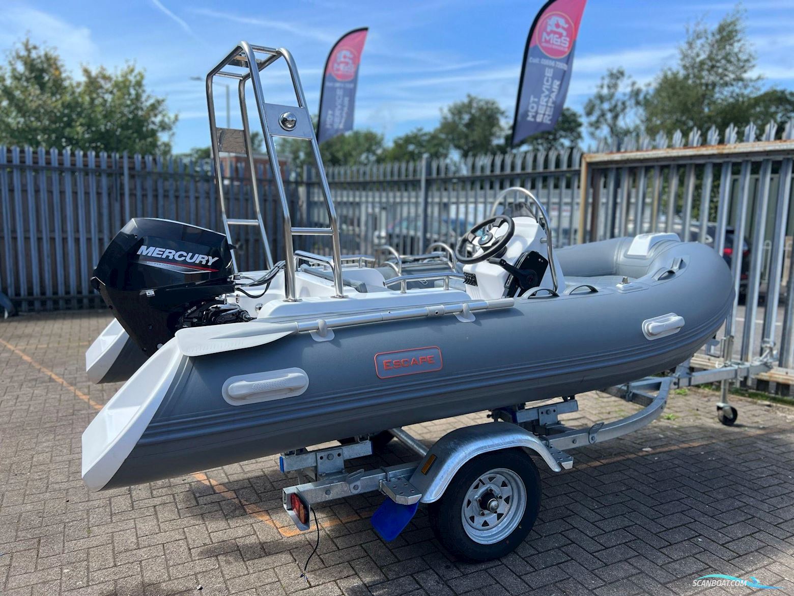 Unclassified Escape 360 Motorboat 2022, with Mercury engine, United Kingdom