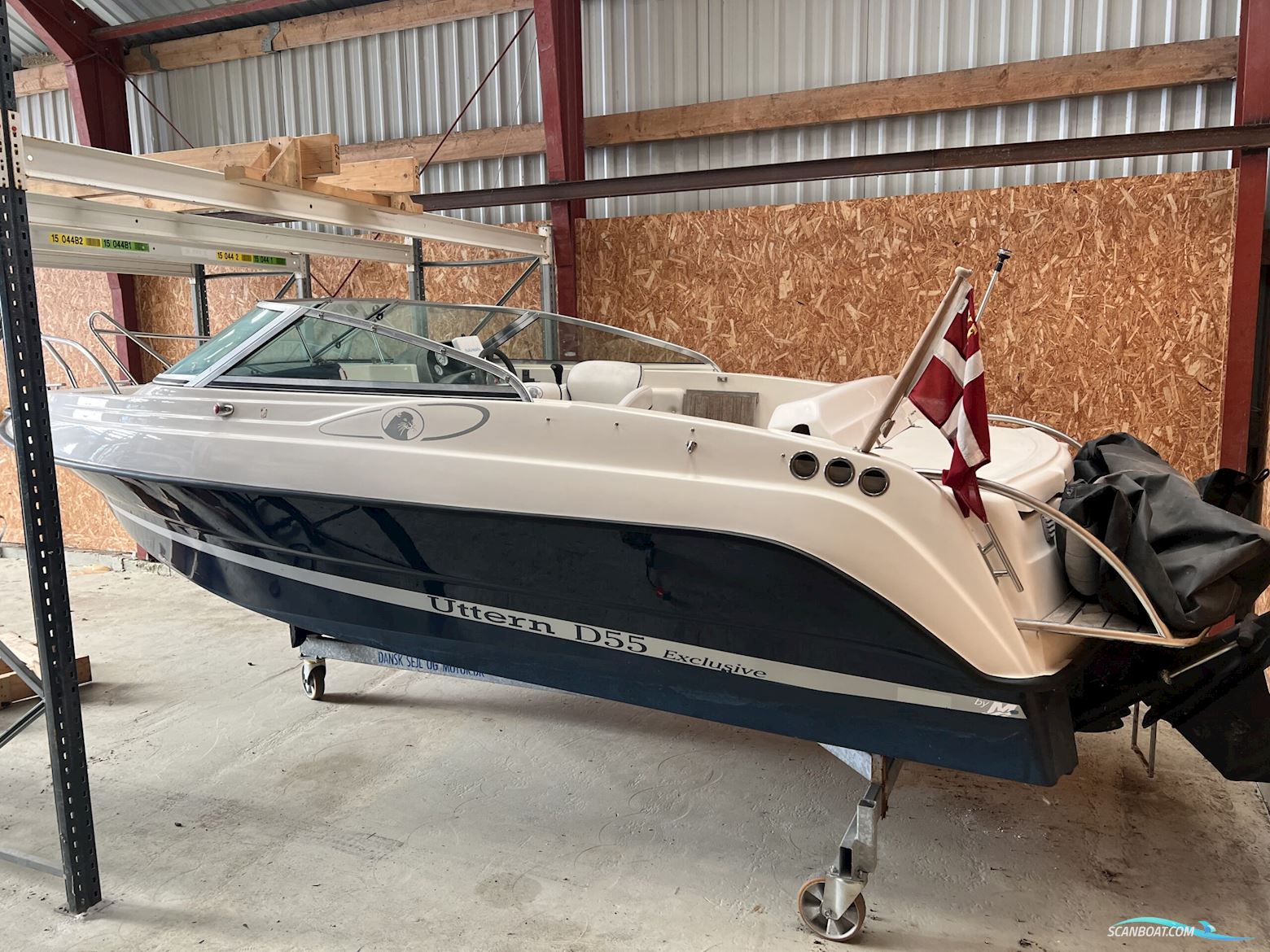 Uttern 55DC m/ Mercruiser 3,0L Motorboat 2005, with Mercruiser 3,0L V6 m/Qlpha drev engine, Denmark