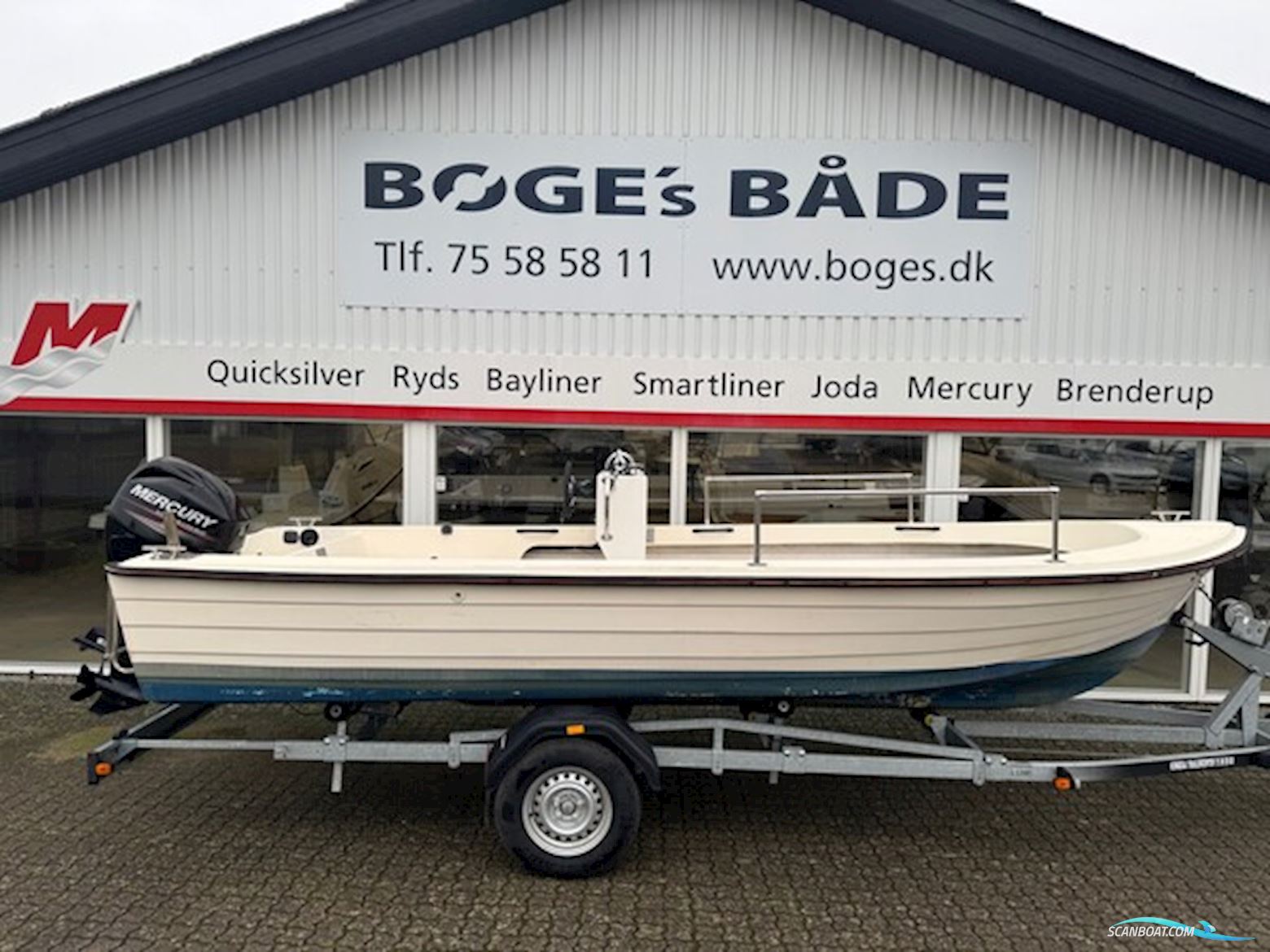 Uttern 560Ø med 40 hk Mercury-EFI 4 takt Motorboat 2025, with Mercury engine, Denmark