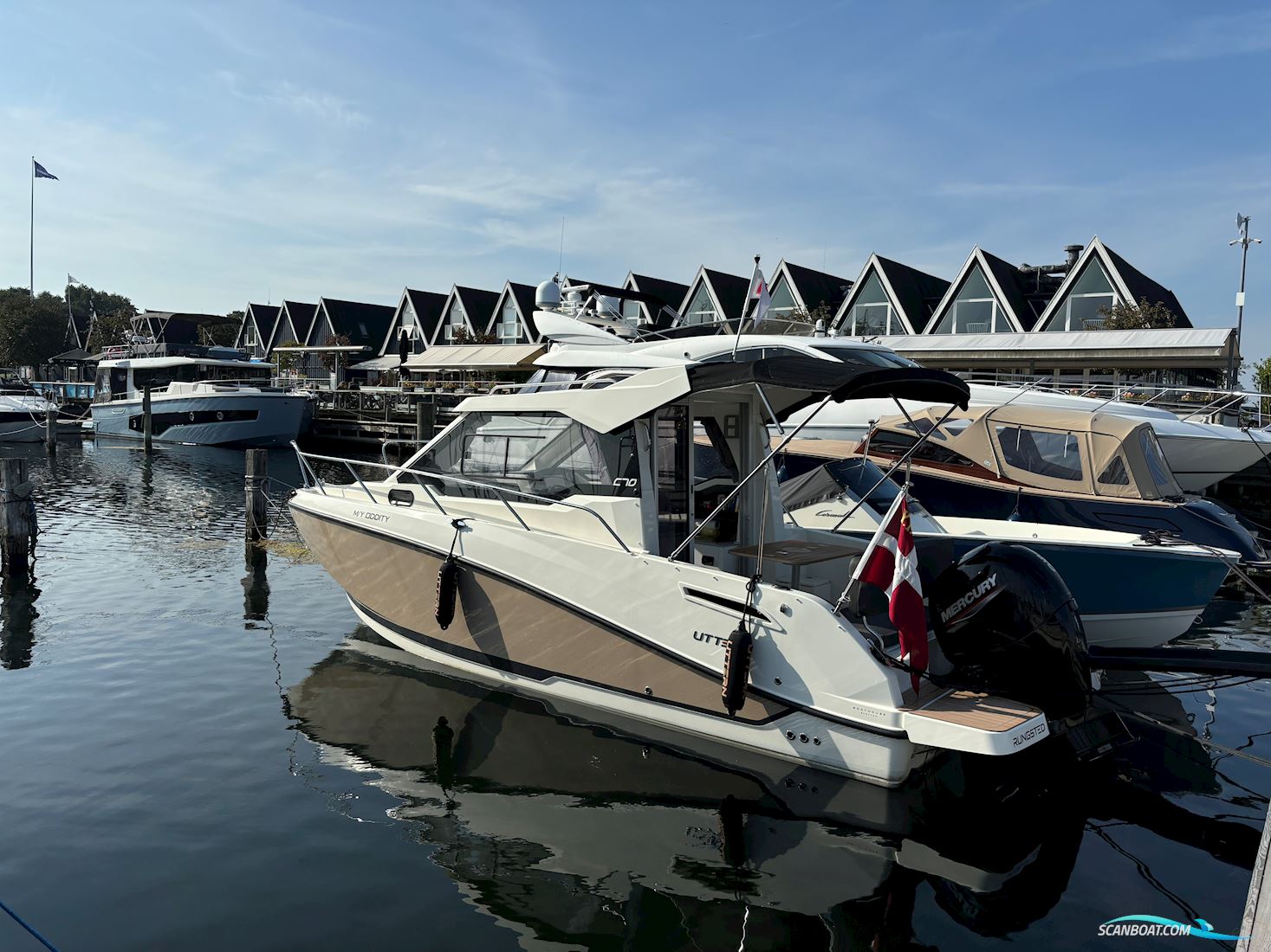Uttern C70 - Bud!!! Motorboat 2022, with Mercury engine, Denmark