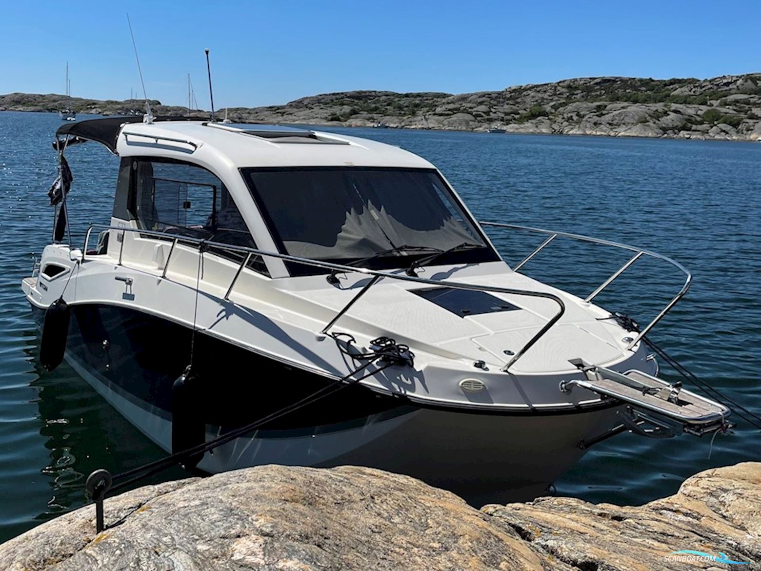Uttern C77 Motorboat 2018, with Mercury 250 Verado engine, Sweden