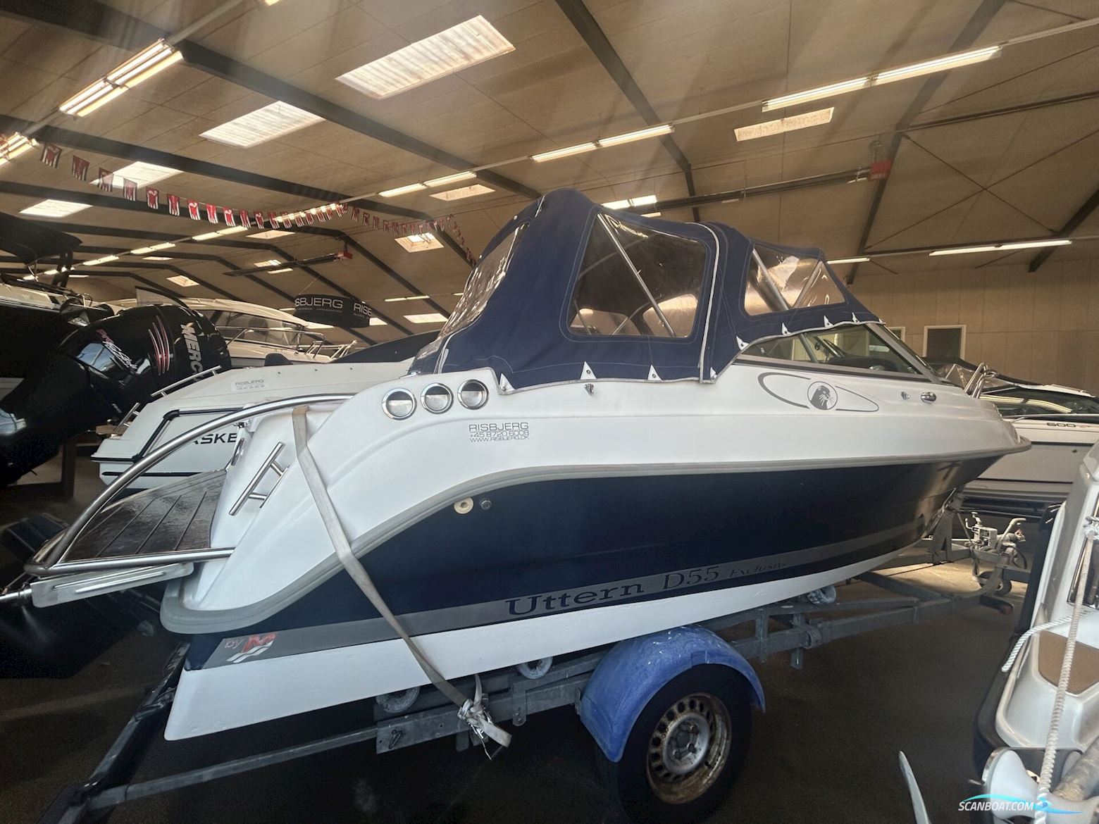 Uttern D55 Motorboat 2005, with Mercruiser engine, Denmark