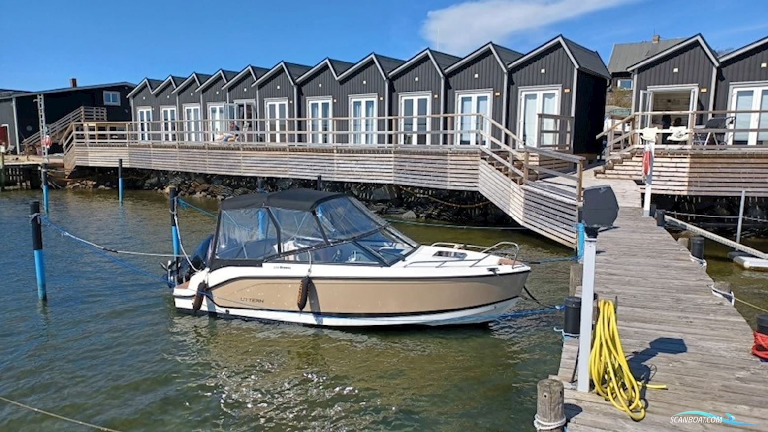 Uttern D59 Motorboat 2021, with Mercury F150 Exlpt Efi engine, Sweden