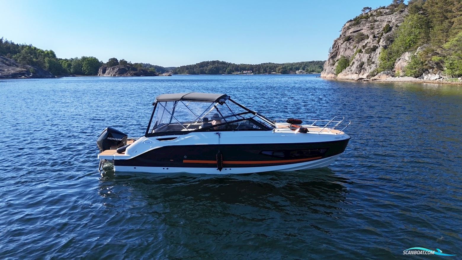 Uttern D70 Motorboat 2023, with Mercury engine, Sweden