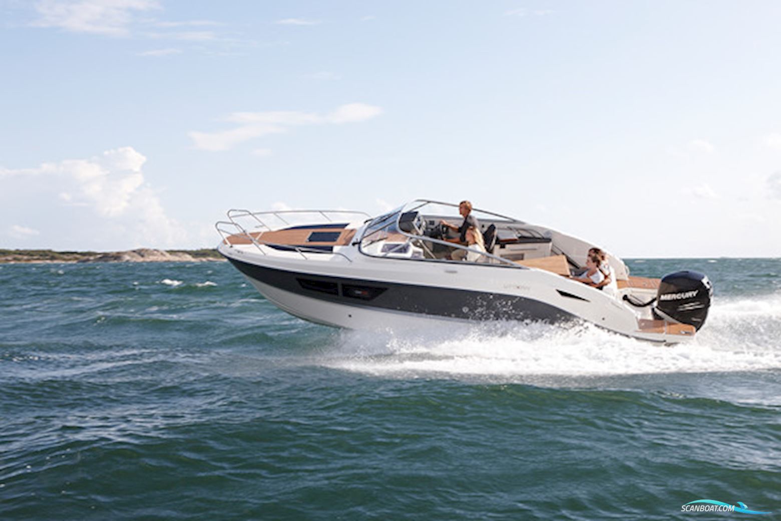 Uttern D77 m. Mercury 300 hk V8 DTS Verado