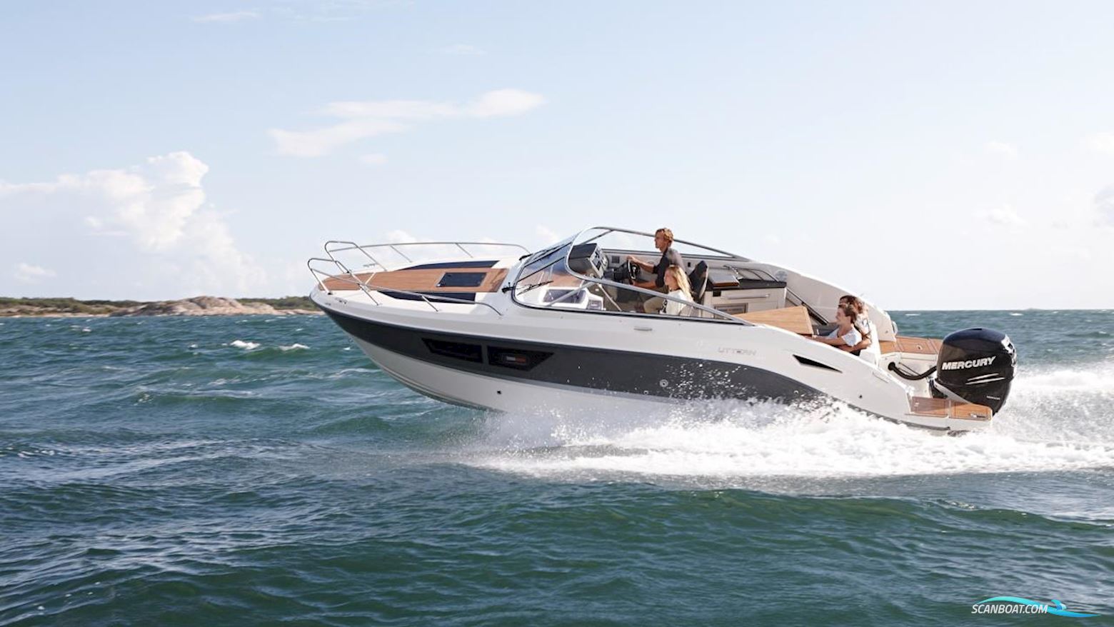 Uttern D77 Motorboat 2024, with Mercury engine, Sweden
