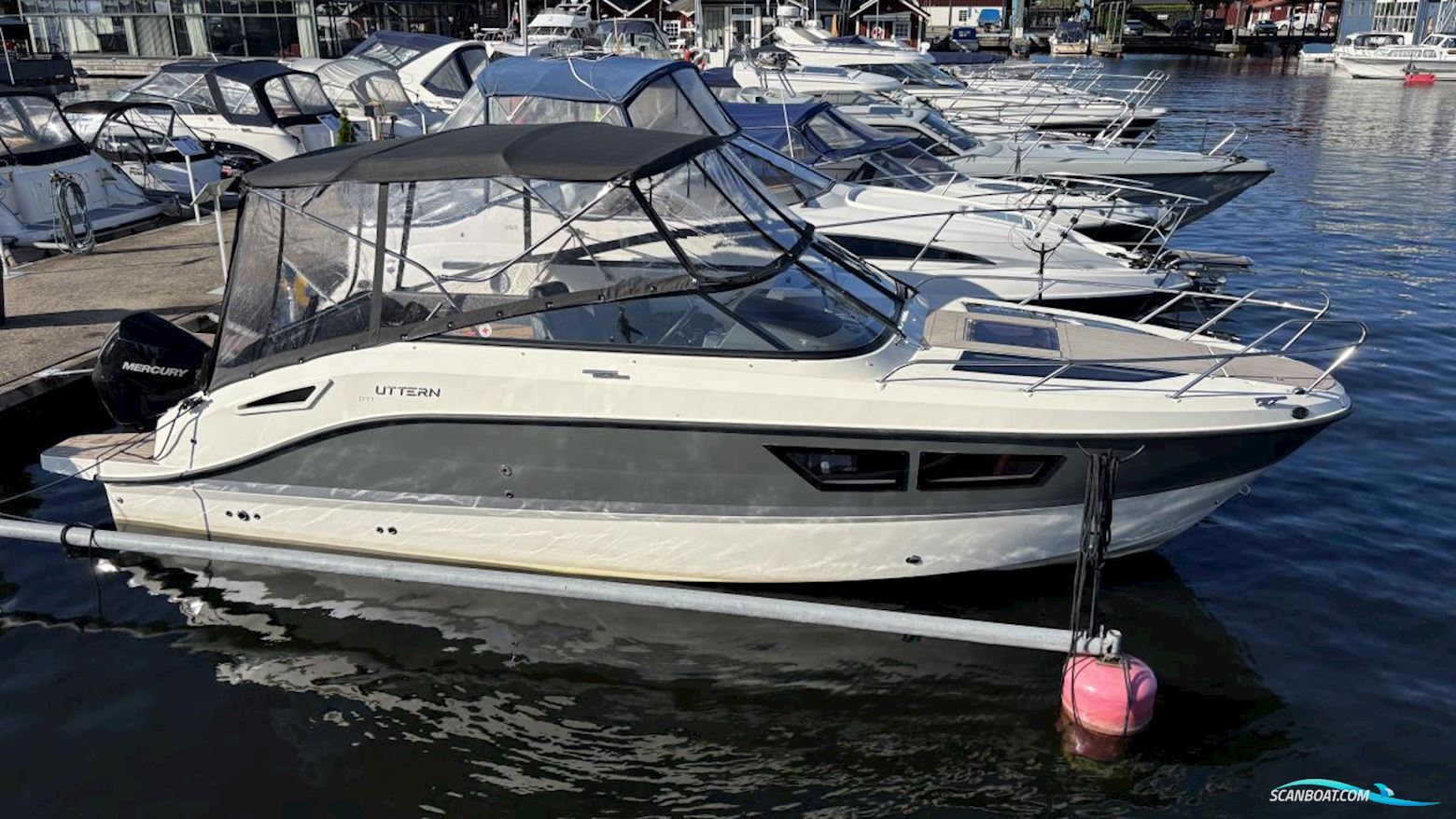 Uttern D77 Motorboat 2022, with Mercury engine, Sweden