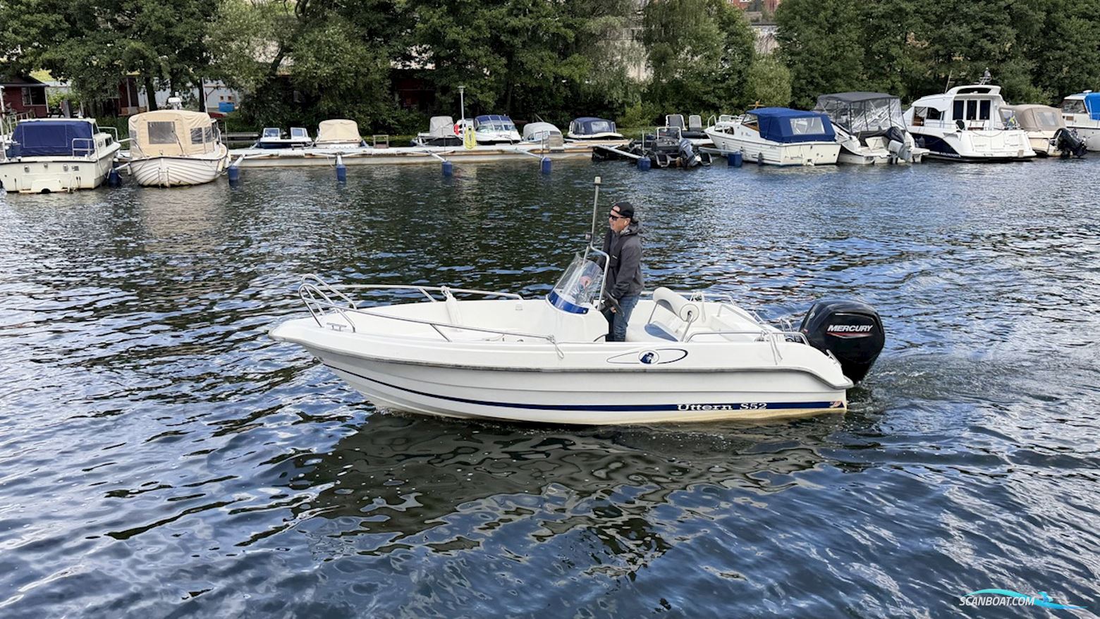 Uttern S52 Motorboat 2002, with Mercury engine, Sweden