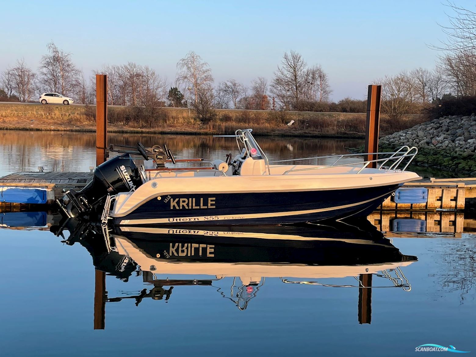 Uttern S55 Motorboat 2002, with Suzuki
 engine, Denmark