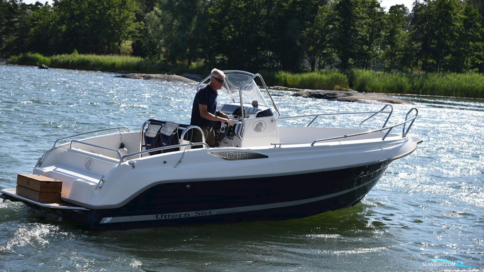 Uttern S64 Exclusive Motorboat 2006, with  Mercruiser engine, Sweden