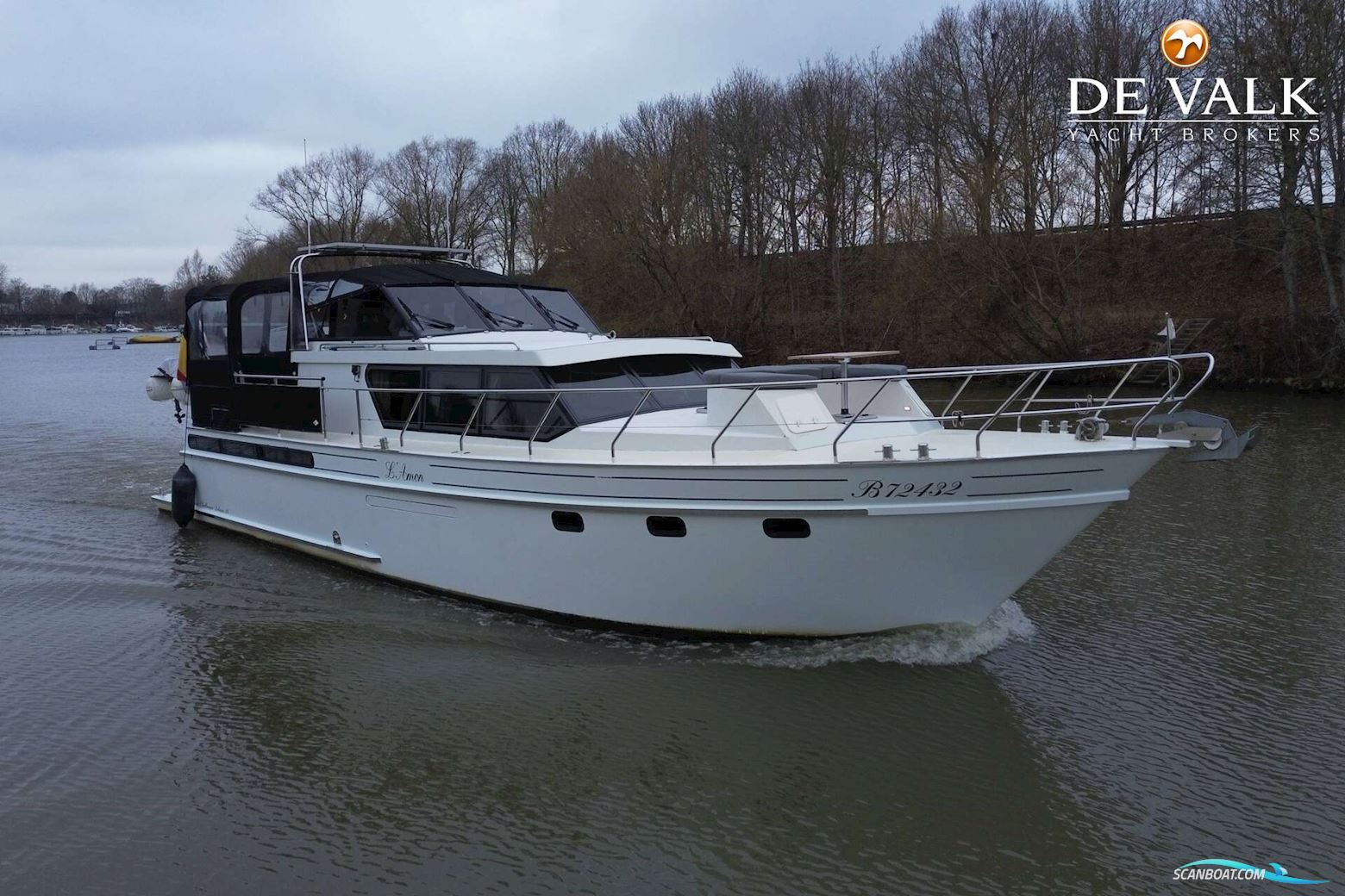 Valk Challenger Royal 48 Motorboat 1993, with DAF engine, Belgium