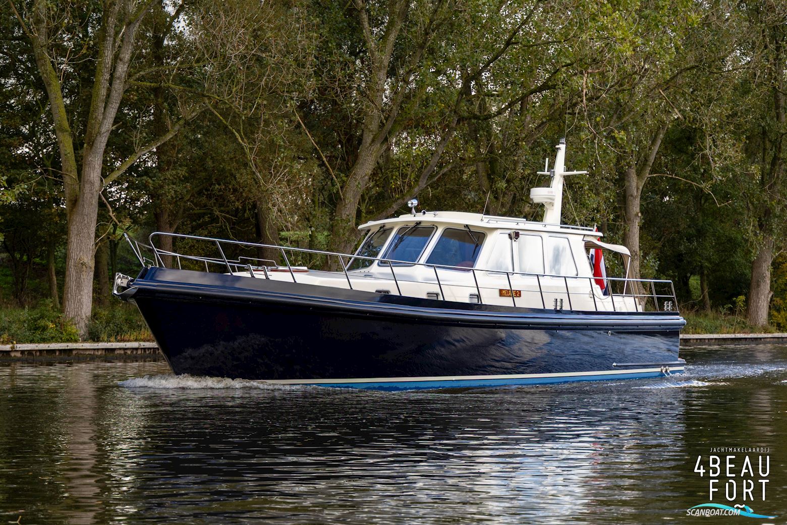 Valk Merlin 1400 Motorboat 2004, with Deutz DT64423E engine, The Netherlands