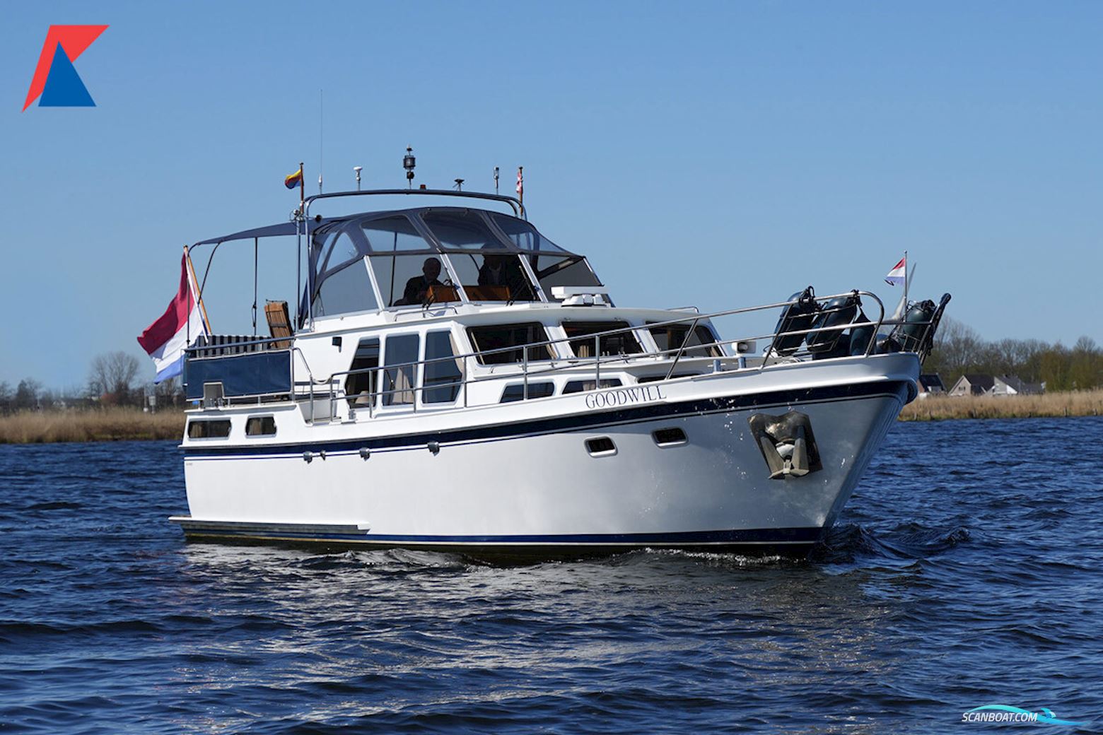 Valkkruiser 1350 AK Motorboat 1991, The Netherlands