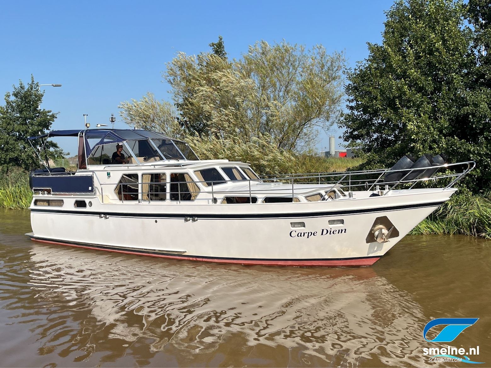Valkkruiser 1360 Motorboat 1984, with Daf DD 575 M engine, The Netherlands