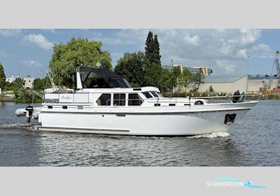 Valkkruiser Content 12.80 AK Cabrio Motorboat 1995, with Ford Lehman engine, The Netherlands
