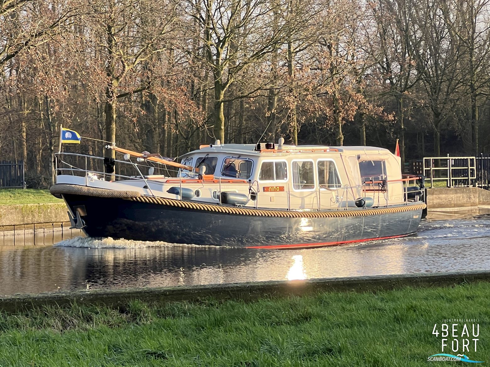 Valkvlet 11.30 OK Motorboat 1994, with Ford 2725E - 6,2 l. engine, The Netherlands