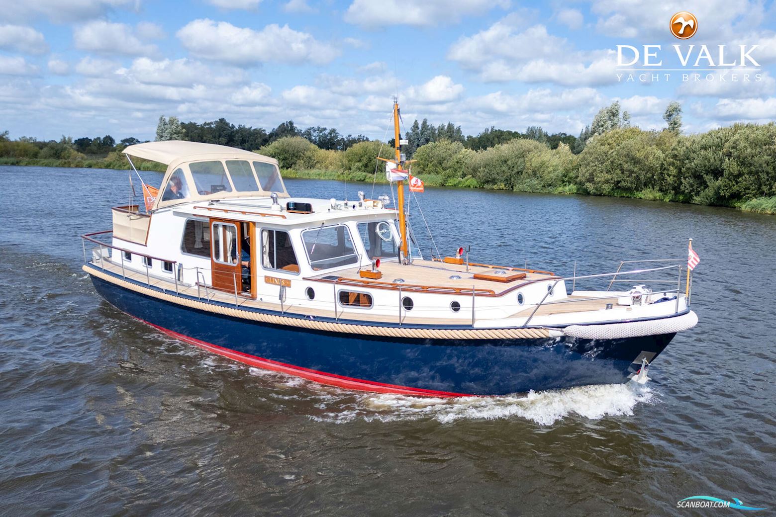 Valkvlet 1350 Motorboat 1988, with Daf engine, The Netherlands