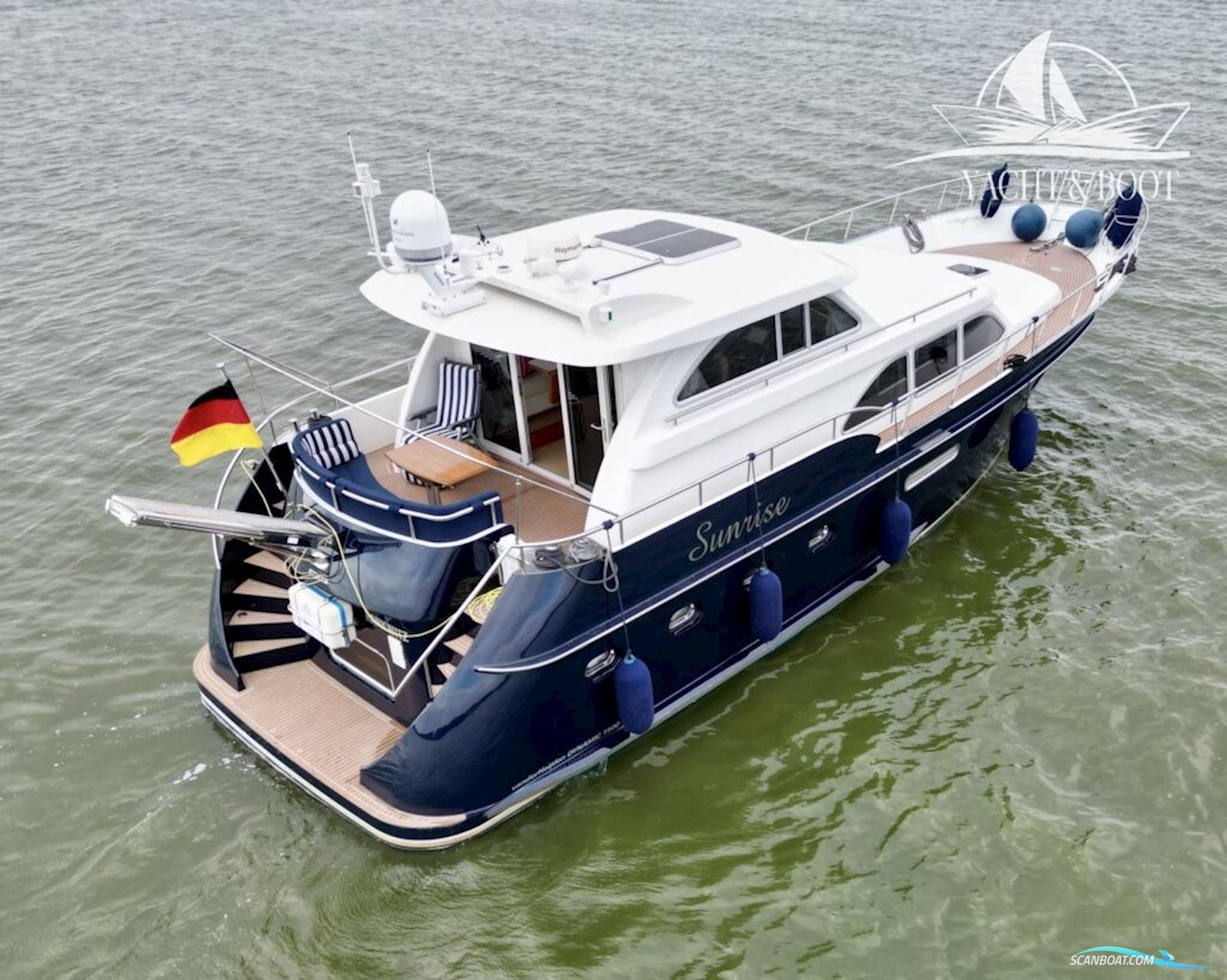 Van Der Heijden Dynamic Deluxe 1500 Motorboat 2011, with Iveco engine, Germany