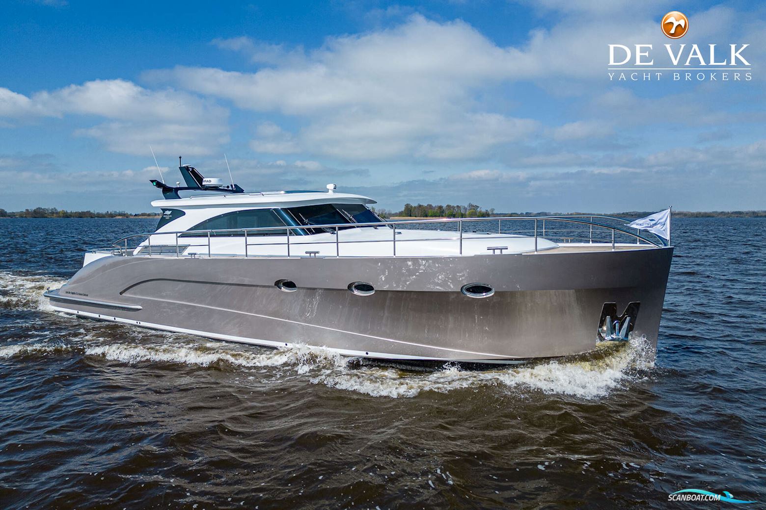 Van Der Heijden Exclusive Deluxe 1600 Motorboat 2021, with FPT engine, The Netherlands