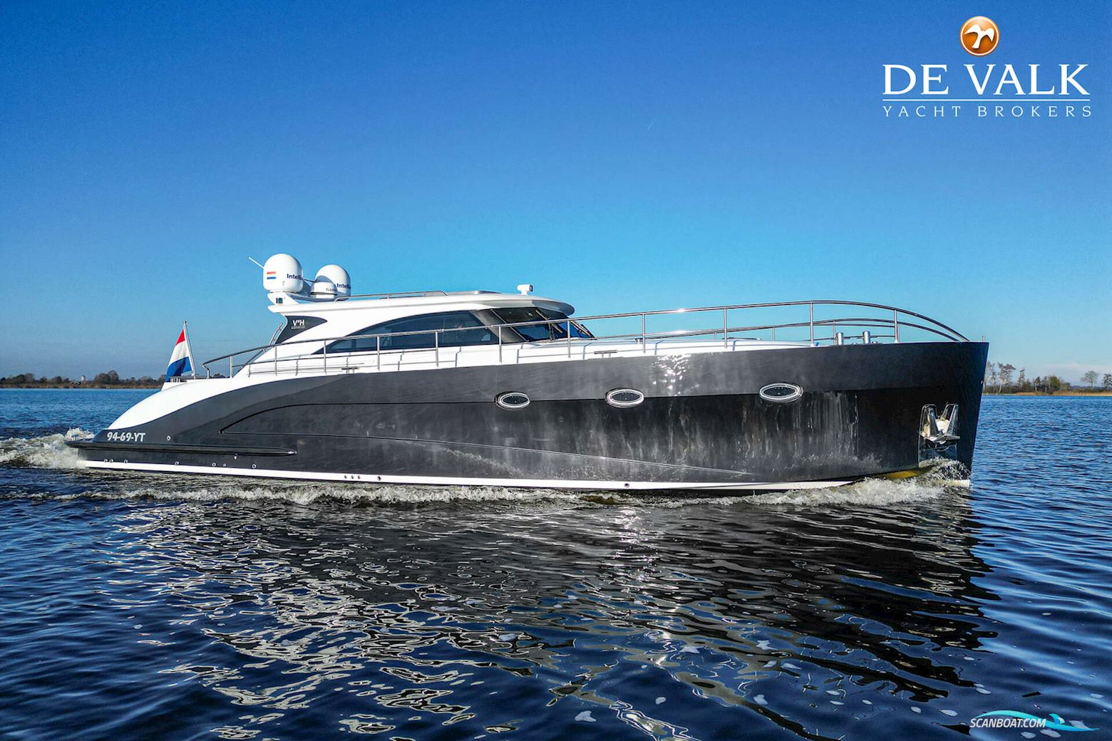 Van Der Heijden Exclusive Deluxe 1600 Motorboat 2015, with Iveco engine, The Netherlands