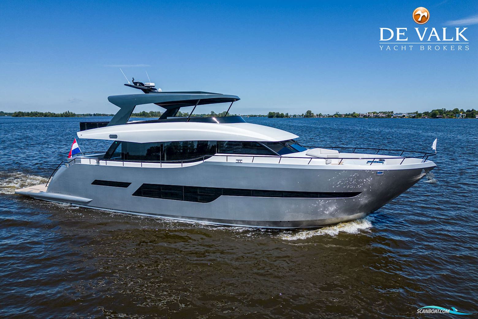 Van Der Heijden Phantom 80 Motorboat 2024, with MAN D2868LE436 engine, The Netherlands