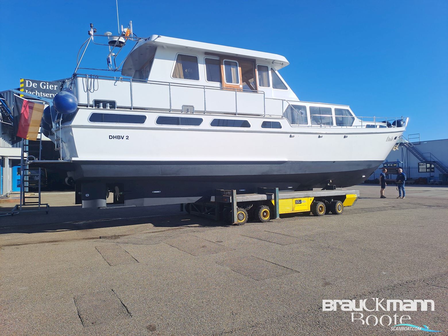 Van Der Valk Continental Motorboat 1988, with Volvo Penta engine, Germany