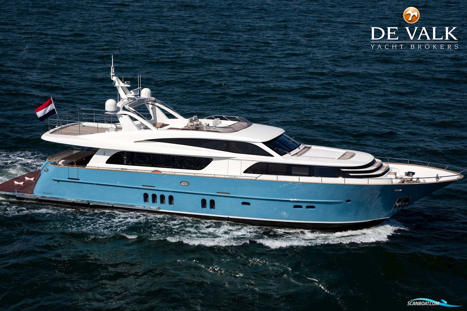 Van Der Valk Raised Pilothouse Motorboat 2021, with MTU engine, Italy
