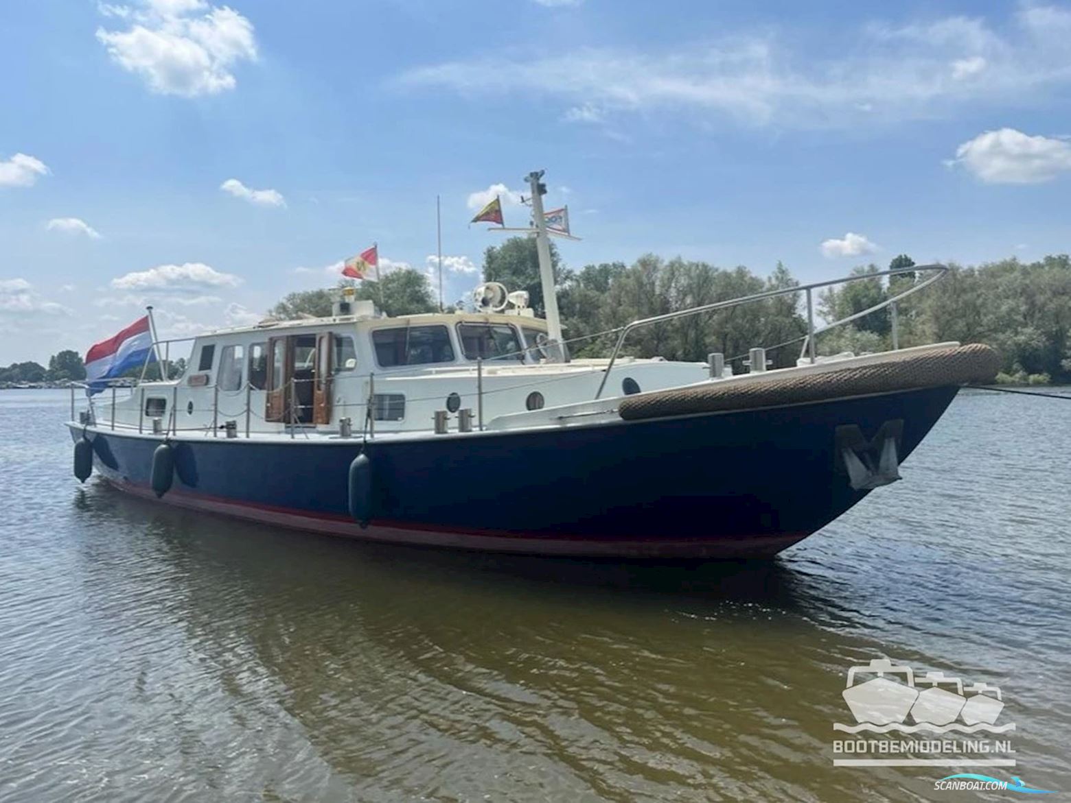 Van Rossum Rondspantvlet 14.00 GS/OK/AK Motorboat 1980, The Netherlands