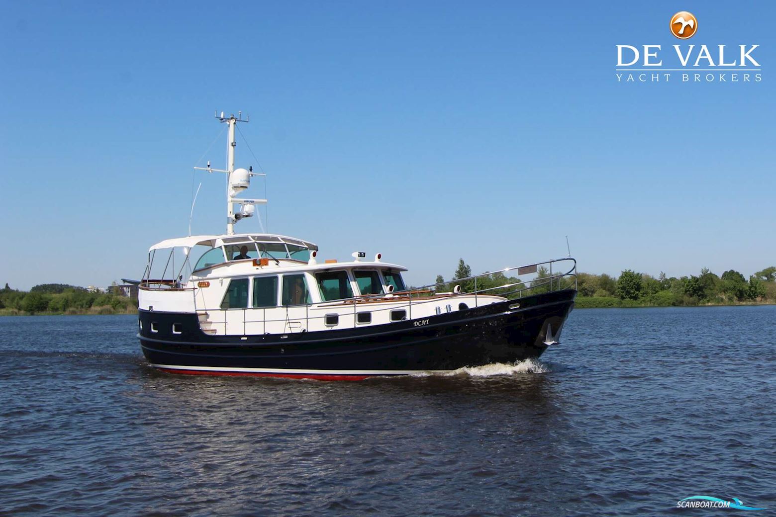 Van Rossumvlet 16M Motorboat 1964, with Mercedes engine, The Netherlands