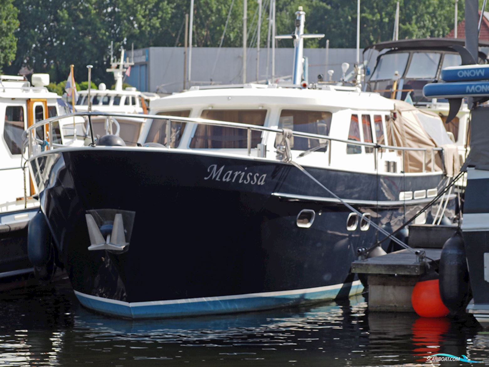 Van Vossen Patrouille 1200 OK Motorboat 2008, with John Deere 6068 Dfm engine, The Netherlands