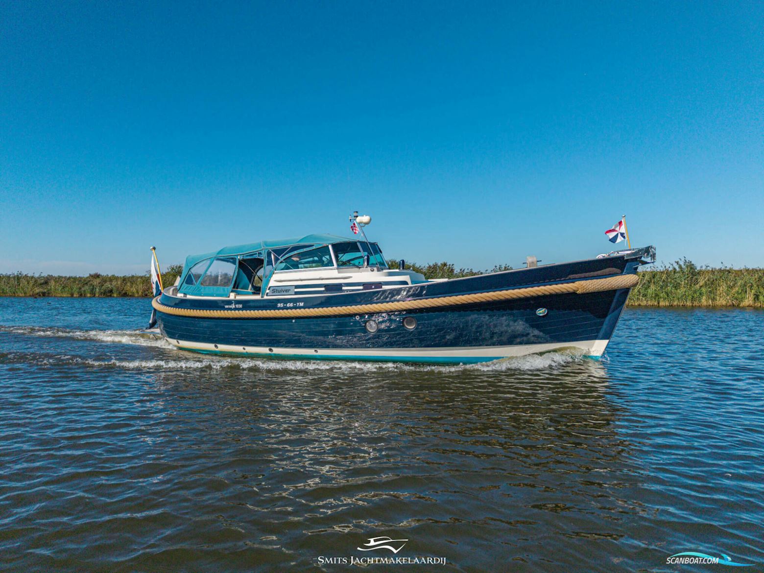 Van Wijk 10.30 OK Motorboat 2008, with Yanmar engine, The Netherlands