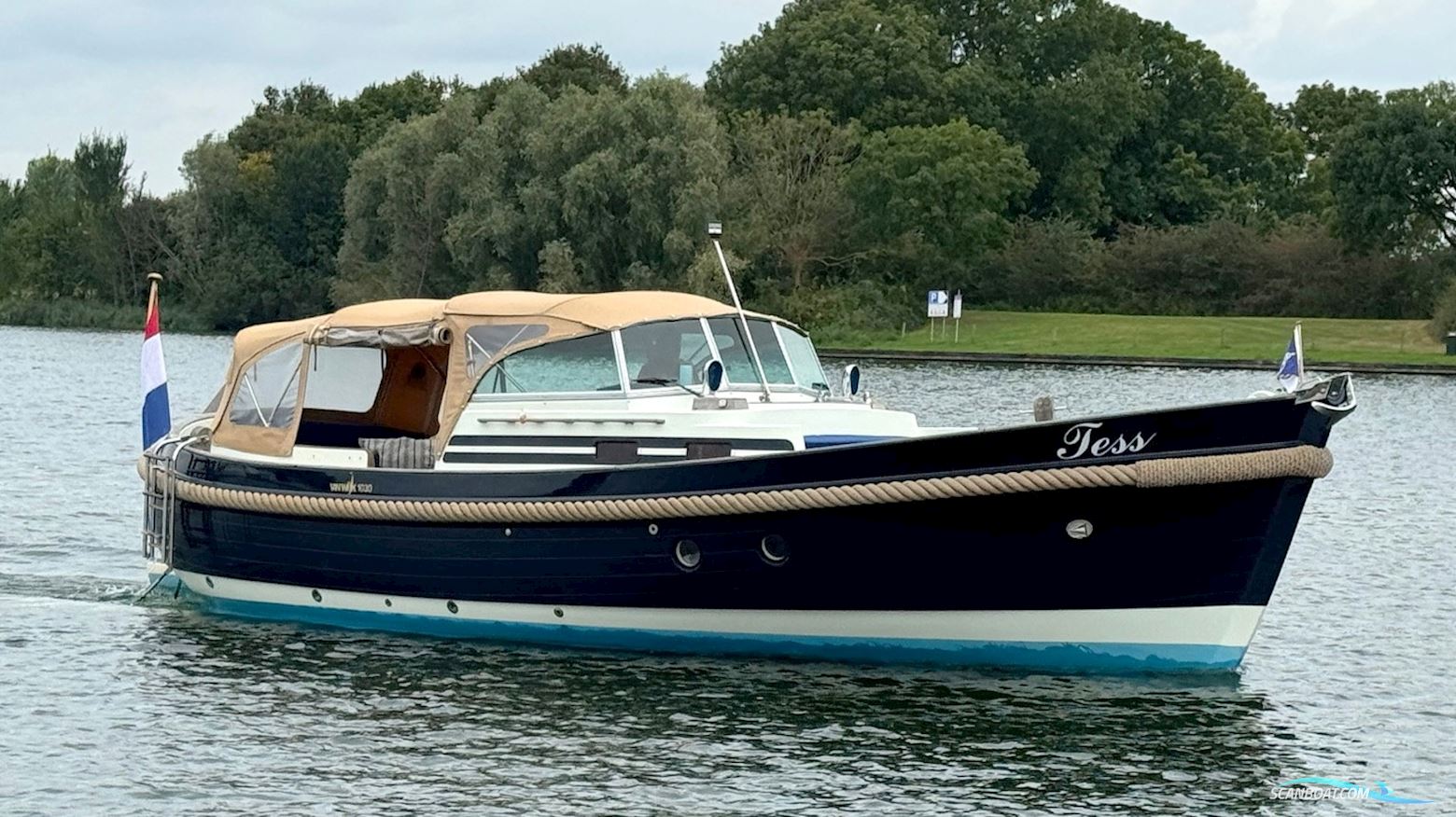 Van Wijk 10.30 Motorboat 2004, with Yanmar engine, The Netherlands