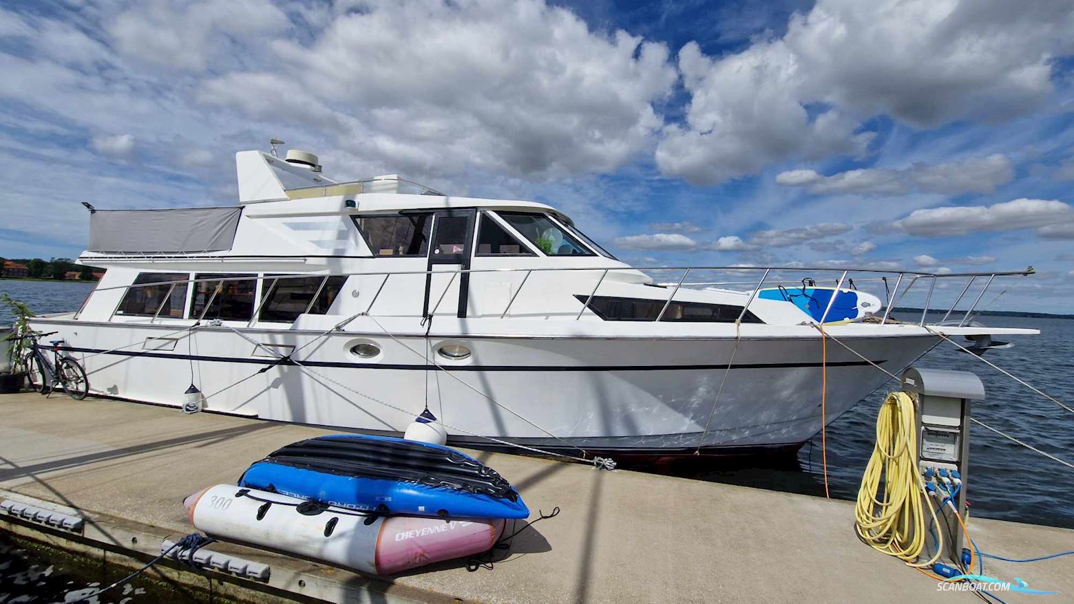 Vantare 53 Pilothouse Motorboat 1989, with Caterpillar engine, Denmark