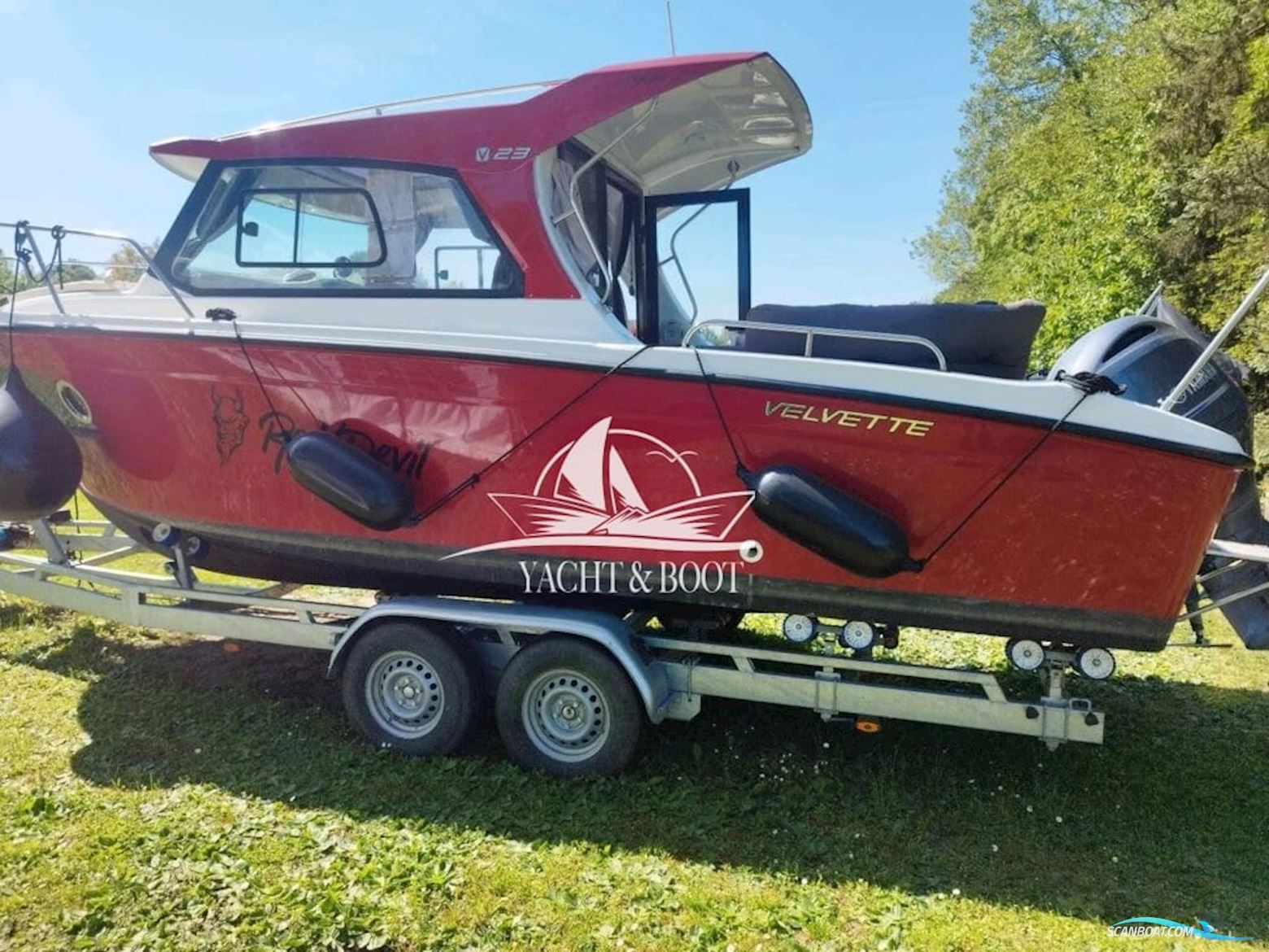 Velvette 23 Active Sedan Motorboat 2022, with Yamaha Motor Company engine, Germany