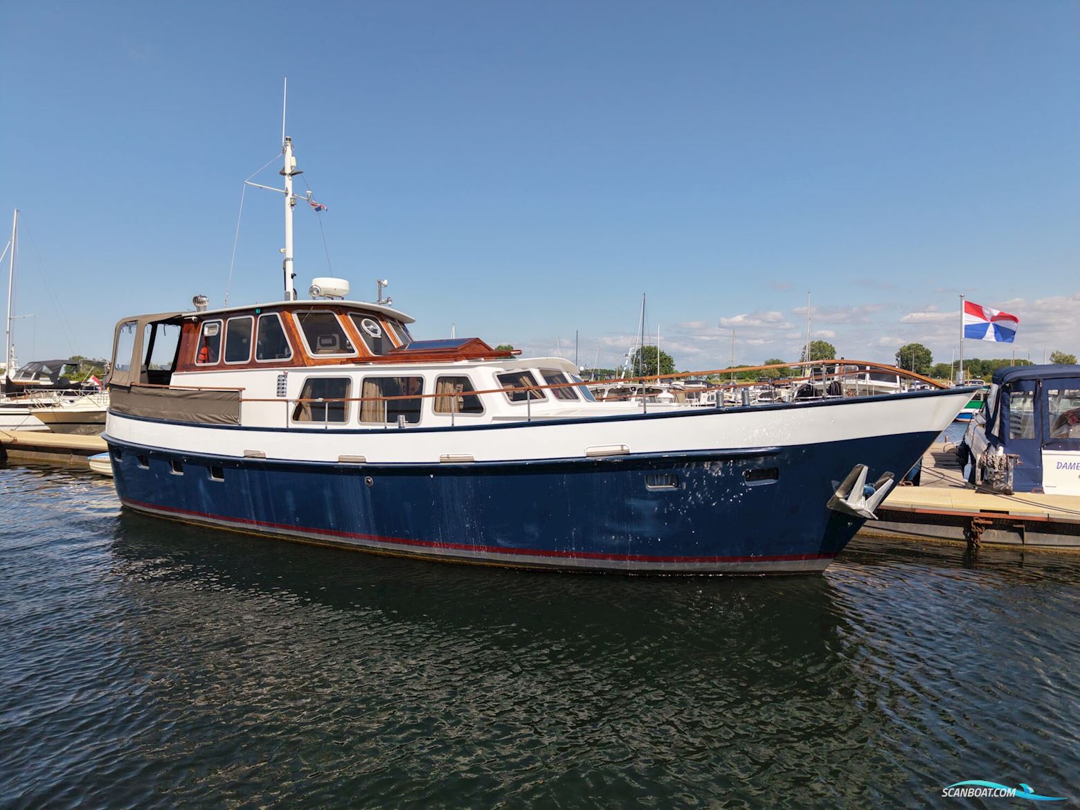 Viking Kotter 49 VS Motorboat 1980, with DAF engine, The Netherlands