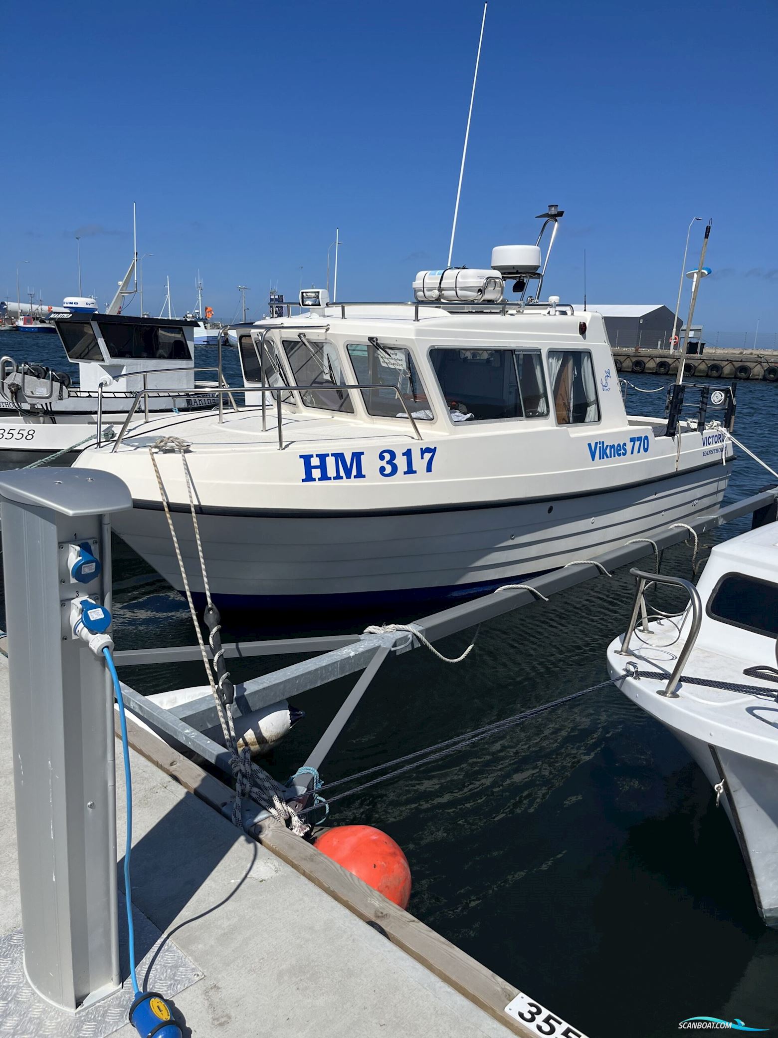 Viknes 770 Motorboat 1996, with Yanmar engine, Denmark