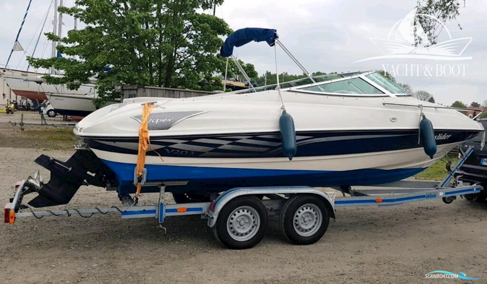 Viper V203 Motorboat 2006, with Mercruiser engine, Germany