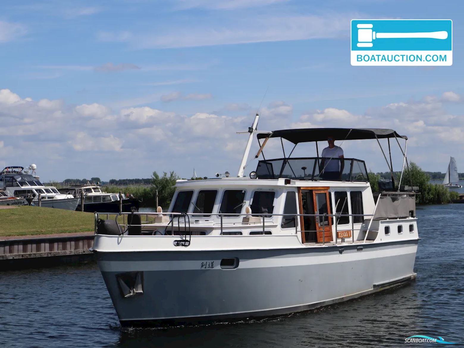 Visserstrawler 1050 Motorboat 1986, with Daf engine, The Netherlands